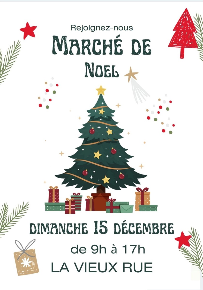 Marché de Noël Le 15 déc 2024