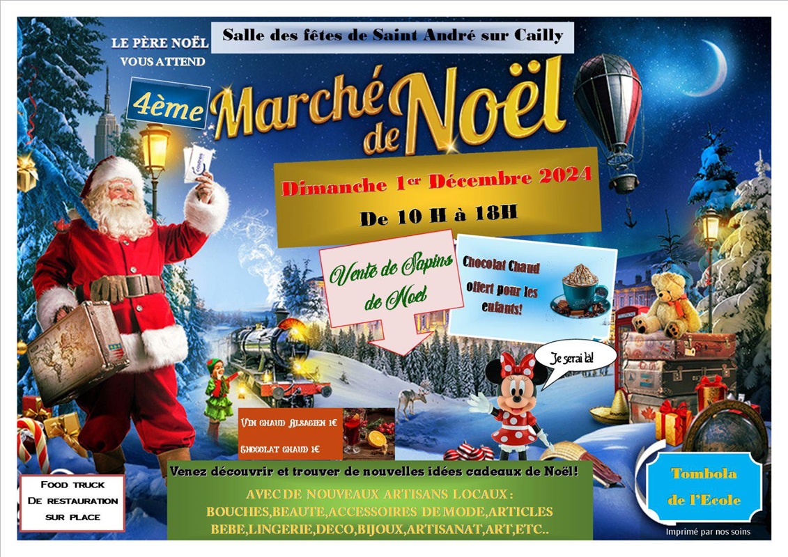 Marché de Noël Le 1 déc 2024