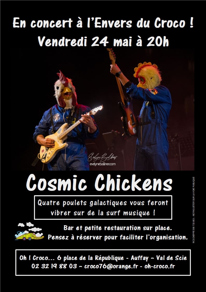 Cosmic Chickens Le 24 mai 2024