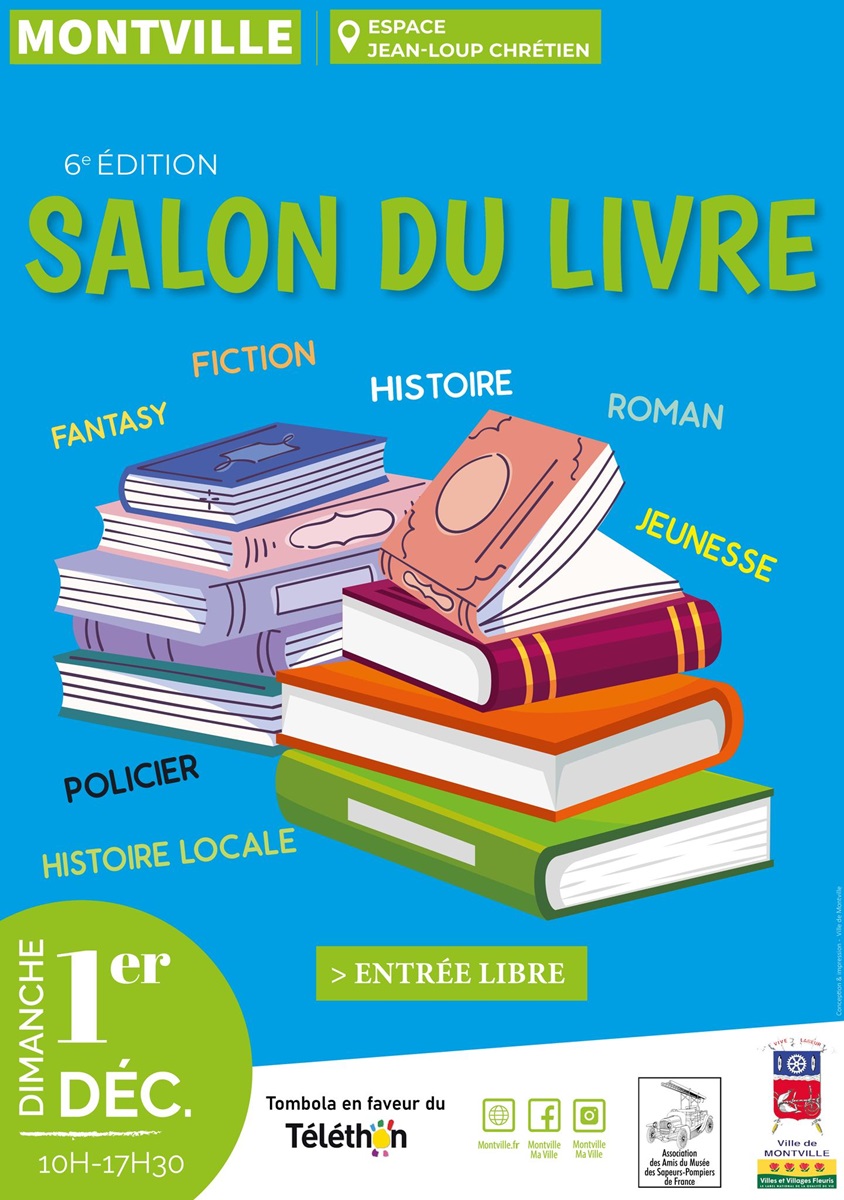 Salon du livre Le 1 déc 2024