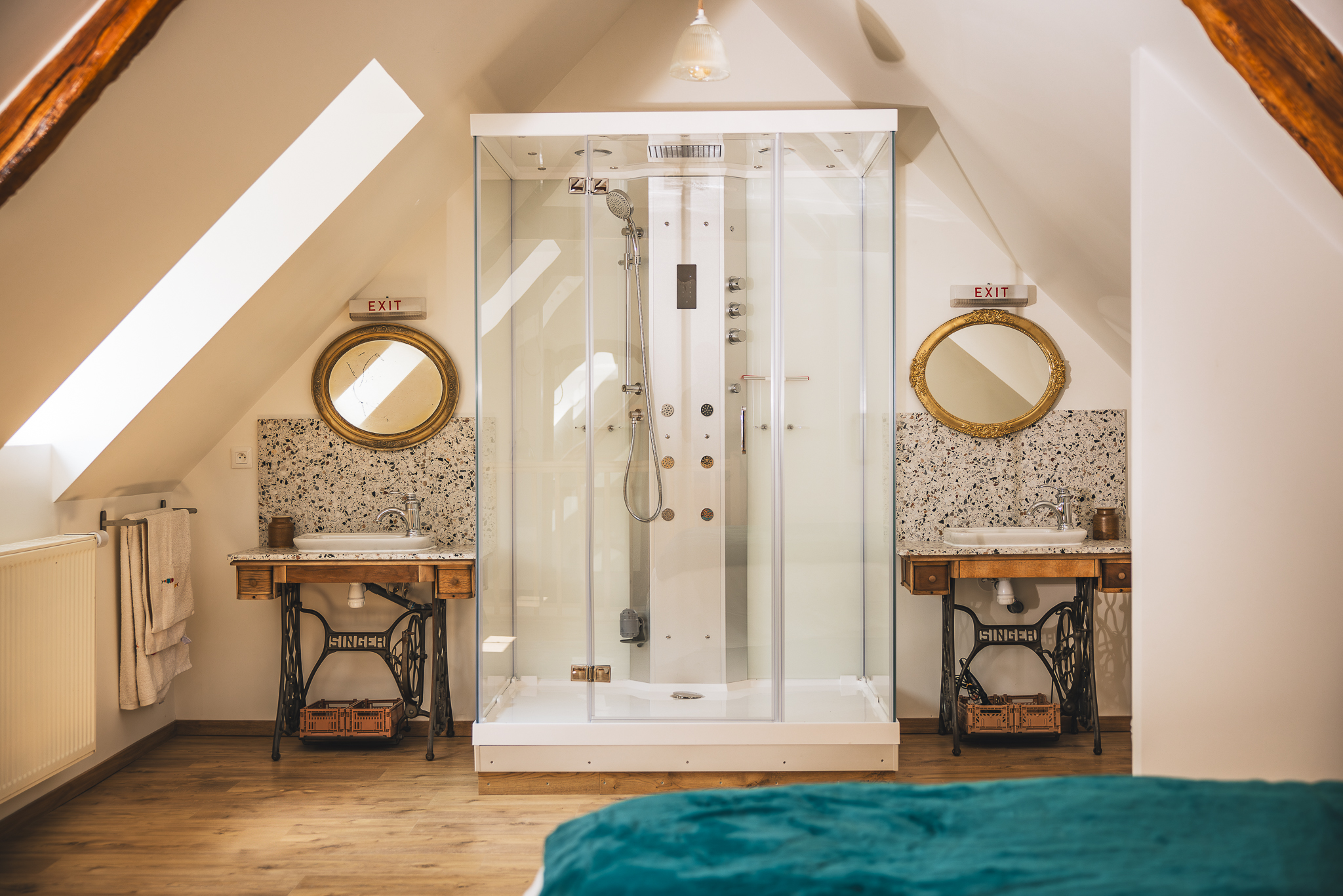 La douche sensorielle