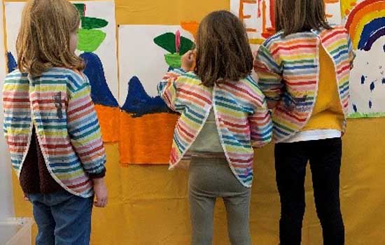 Atelier peinture libre avec Marie-Alix