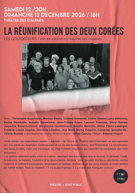 Théâtre | La réunification des deux Corées