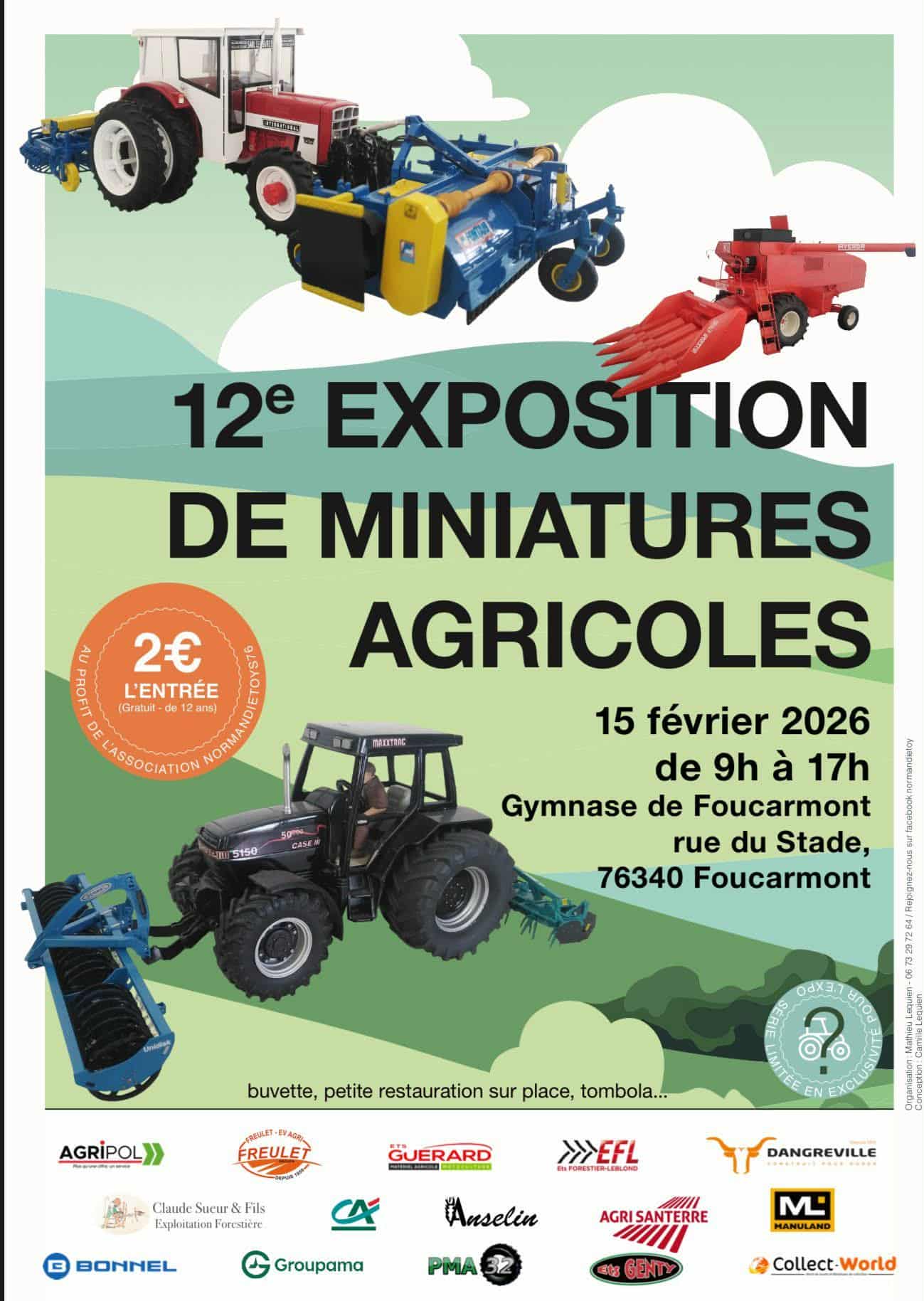 15 février - miniatures agricoles - ©normandie toy 15 février - miniatures agricoles