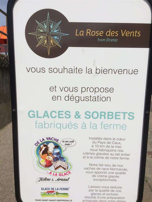Rose des Vents Côté Mer - Glaces Artisanales de la Ferme