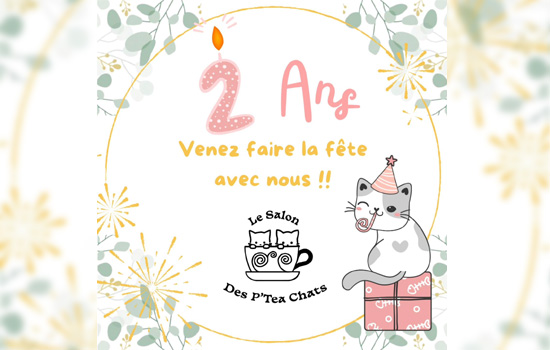 2 ans du Salon des P'Tea Chats