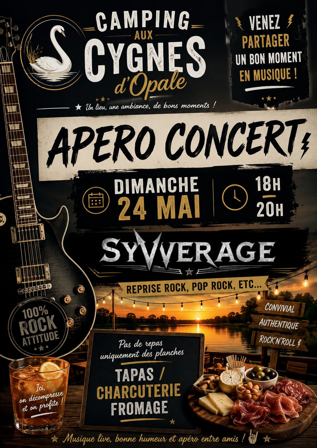 24 mai - apéro concert - ©camping 24 mai - apéro concert