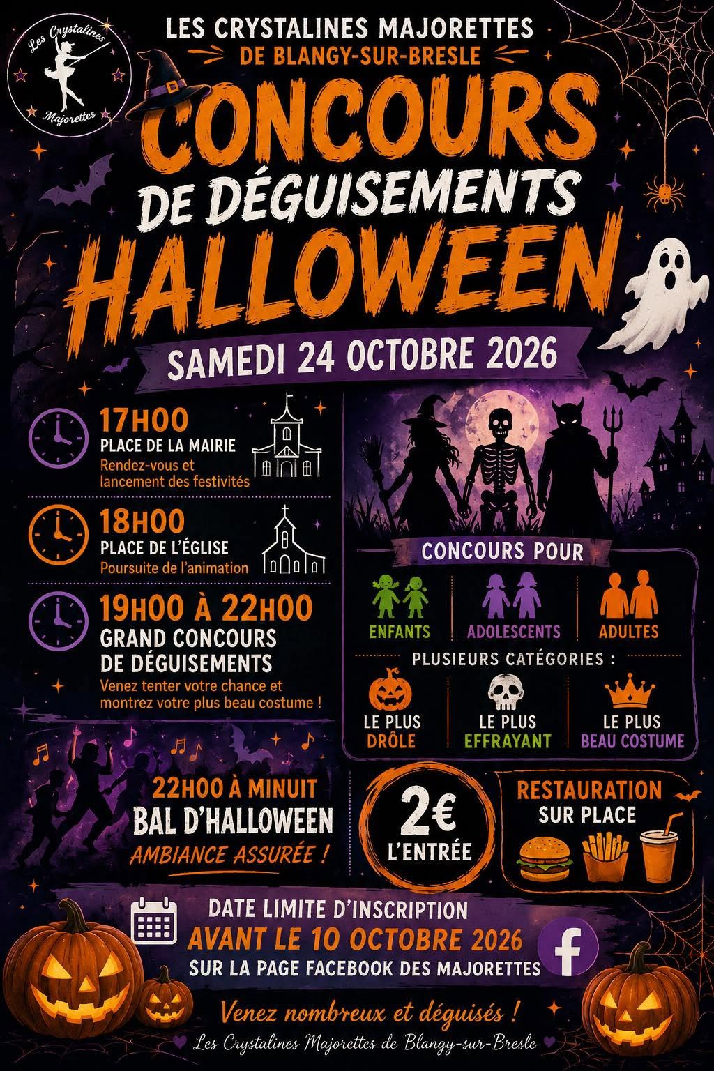 24 octobre - Halloween - ©Les-Crystalines-2026 24 octobre - Halloween