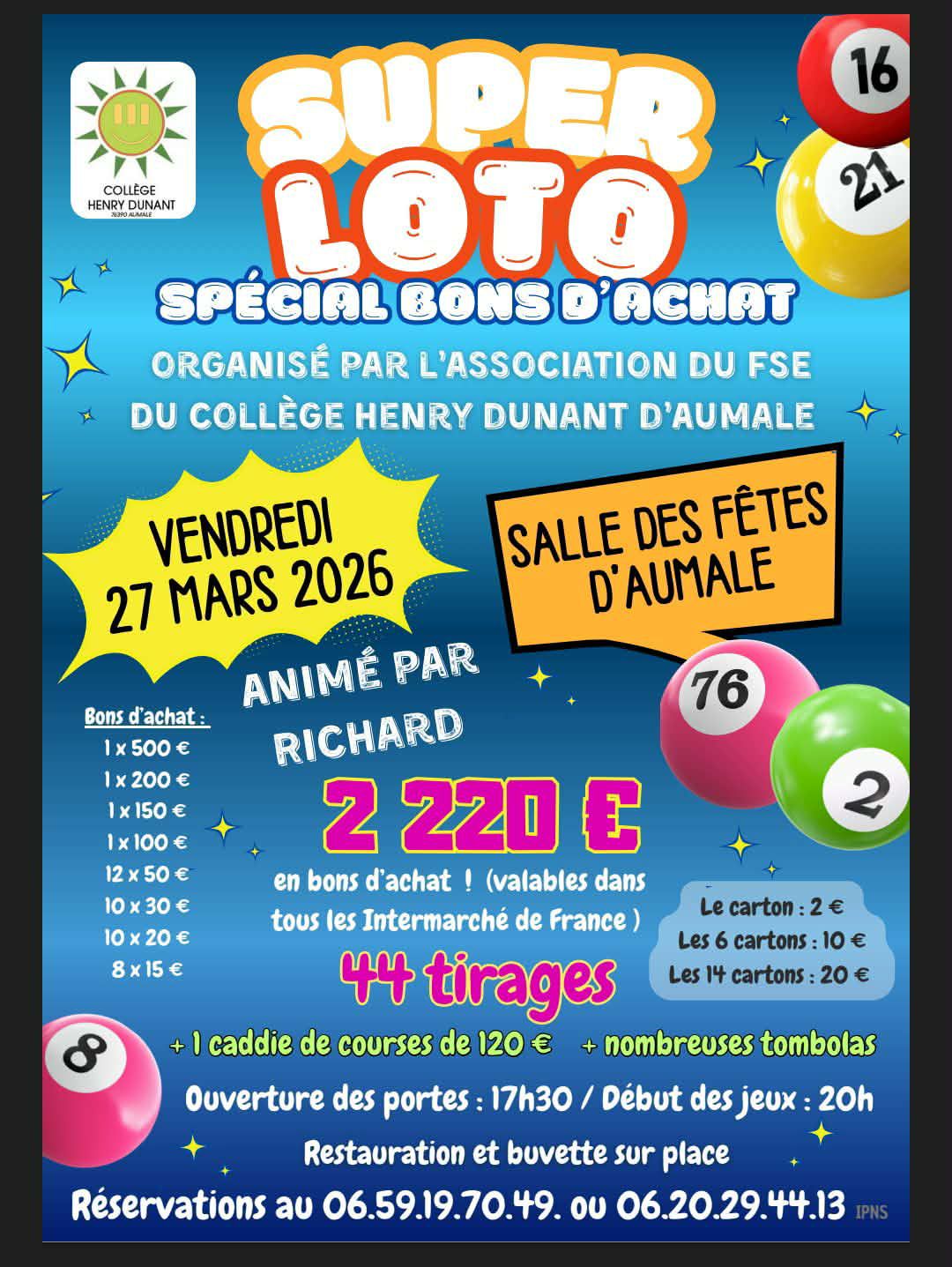 26 mars - loto - ©loto Richard 26 mars - loto