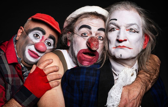 3 clowns - © Christophe Frossard