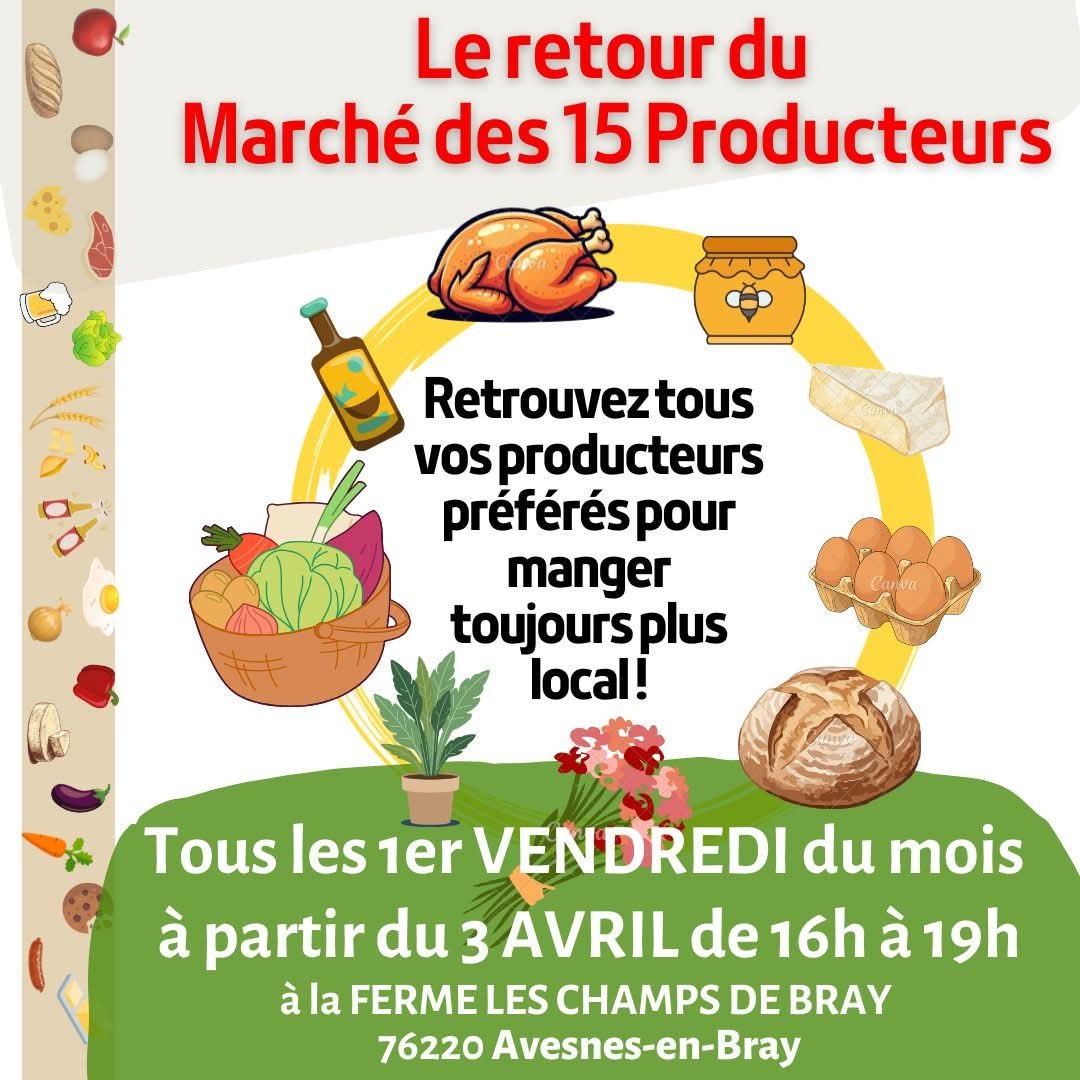 Marché des 15 producteurs 
