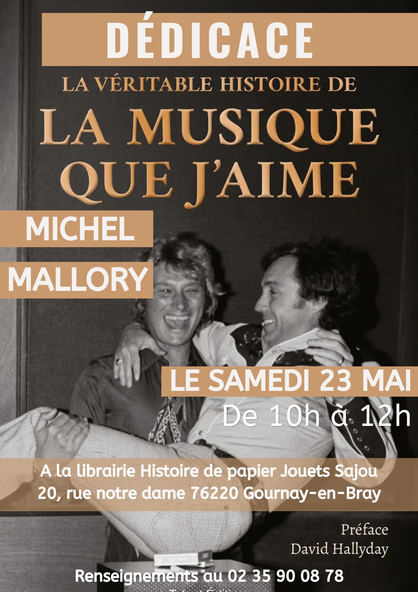 Dédicace - Michel Mallory 