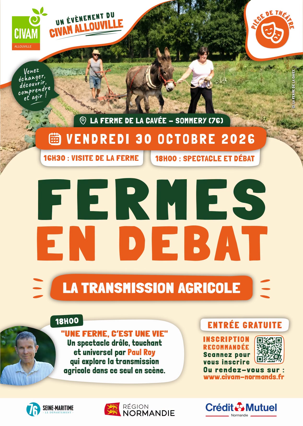Fermes en débat : la transition agricole