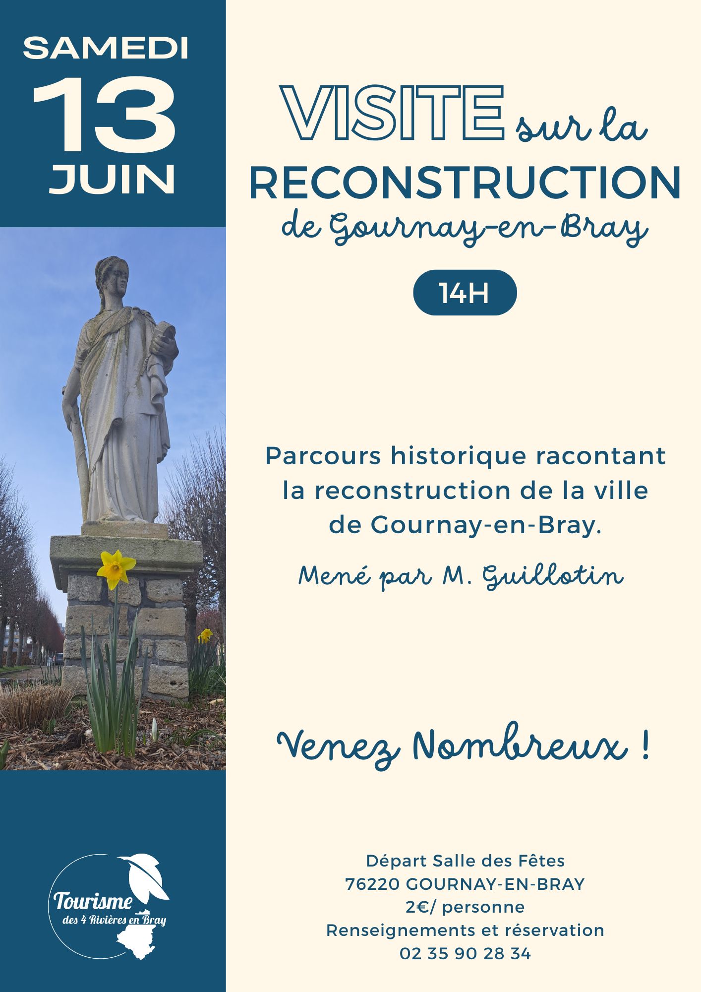 Visite guidée - La reconstruction de Gournay-en-Bray