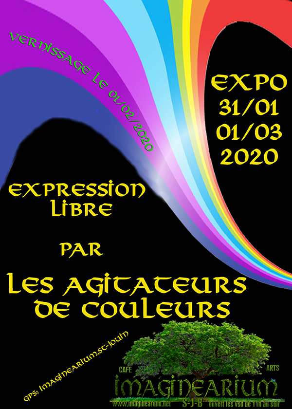 EXPOSITION : Expression libre par les Agitateurs de couleurs, SAINT-JOUIN-BRUNEVAL