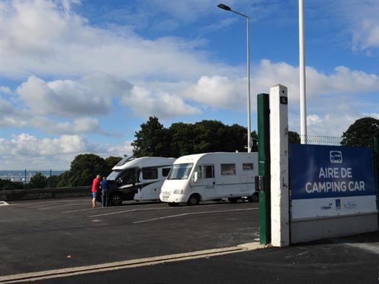 Motorhome area - Le Havre