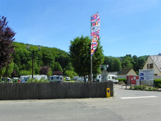 Motorhome area - Étretat