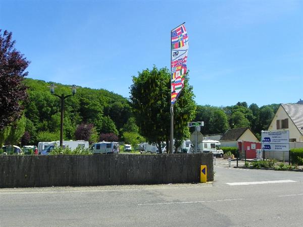 Aire de camping-cars d'Etretat