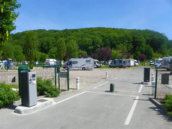 Aire de camping-cars d'Etretat