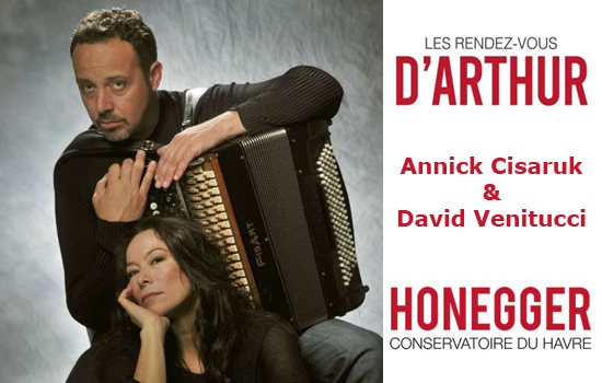 Les Rendez-Vous d'Arthur : Annick Cisaruk & David Venitucci
