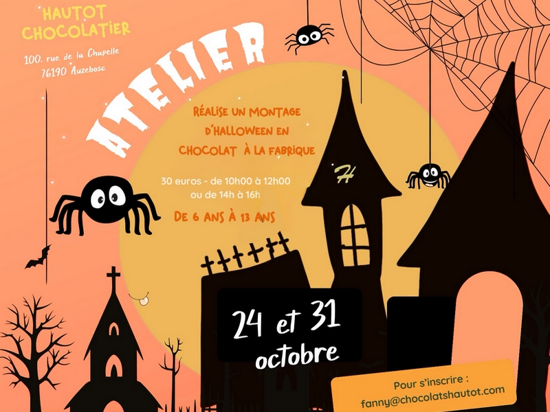 Atelier - Chocolat d’Halloween