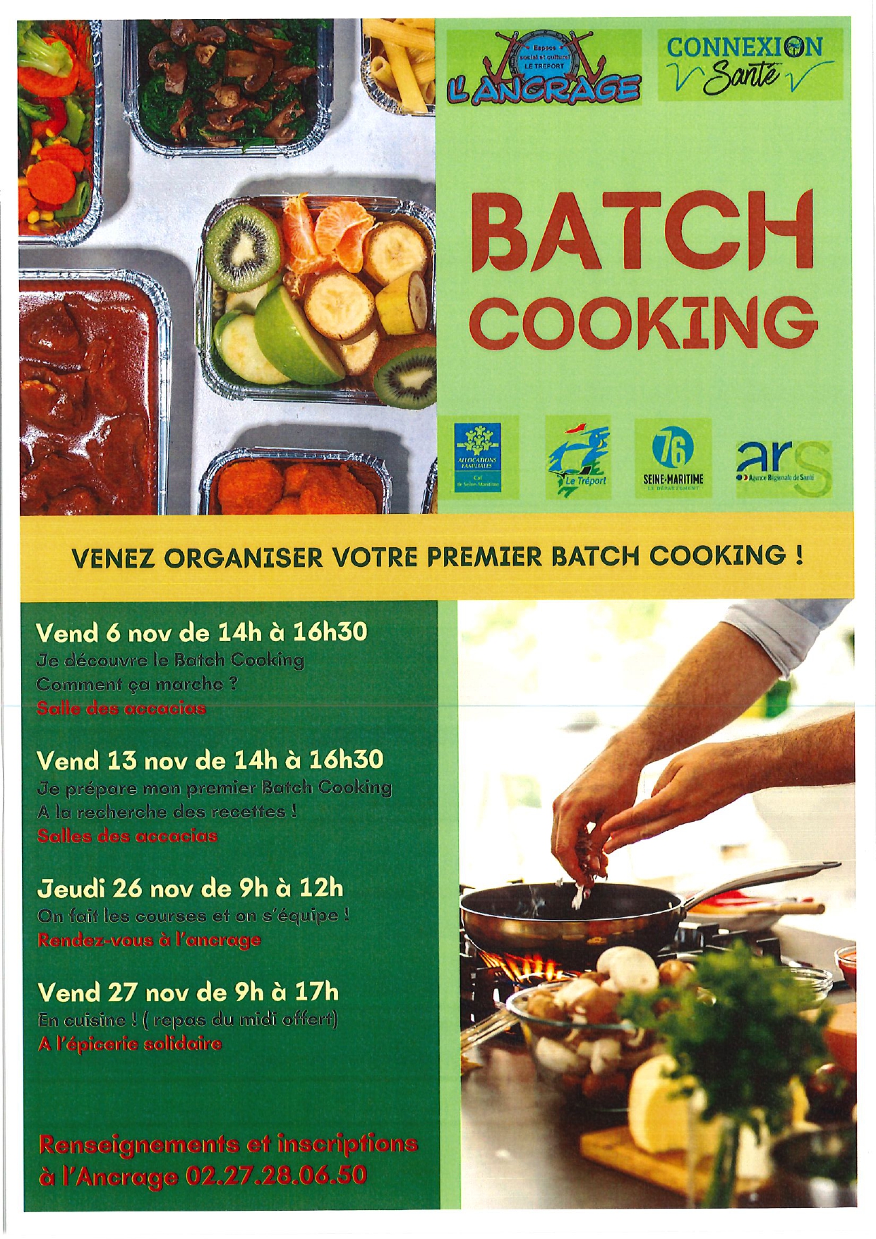 Batch cooking