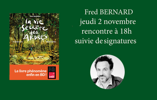 La vie secrète des arbres en BD de Peter Wohlleben, Fred Bernard