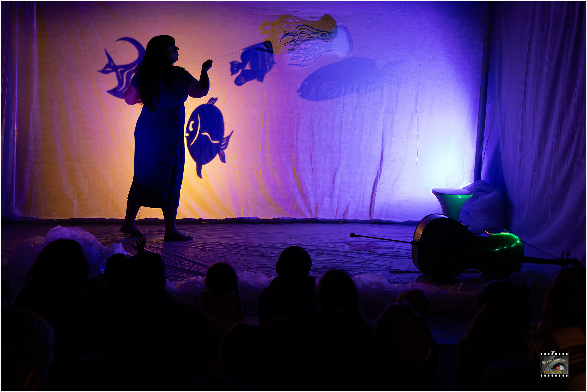 Spectacle "Bleue Fantaisie", de la Compagnie Métalepse