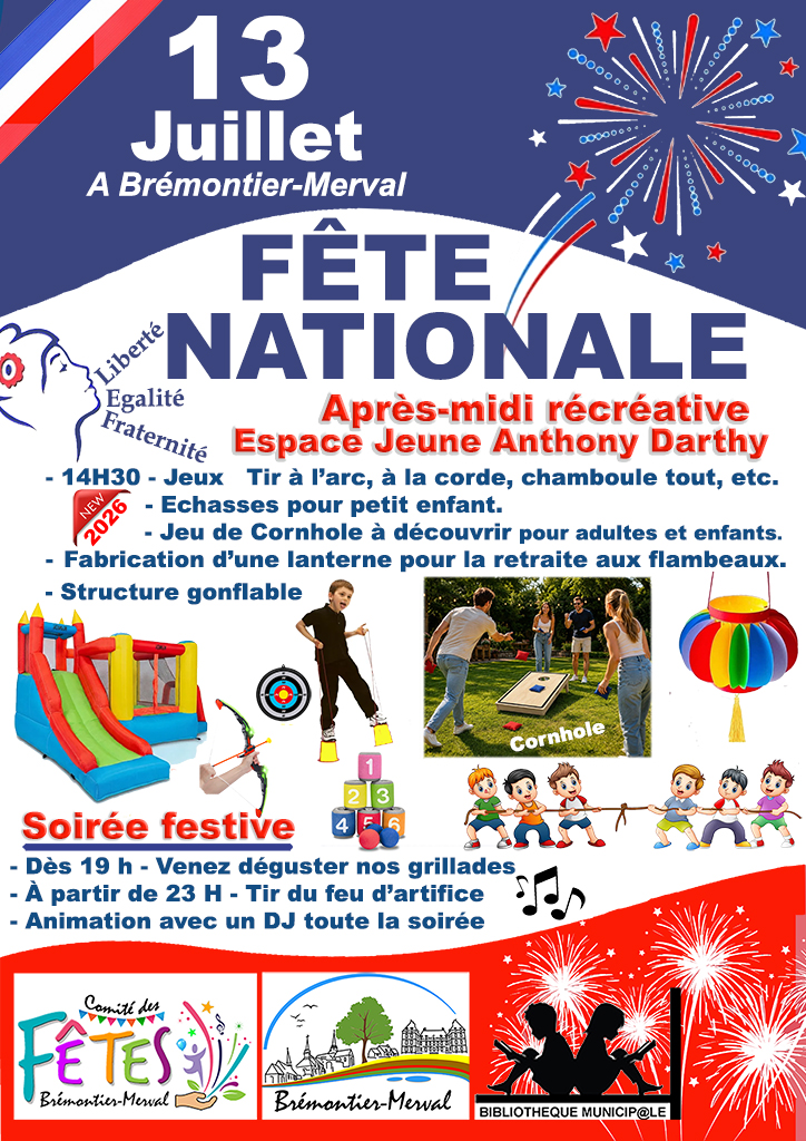 Fête Nationale à Brémontier-Merval