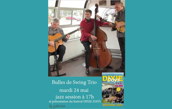 Jazz session : Bulles de Swing Trio