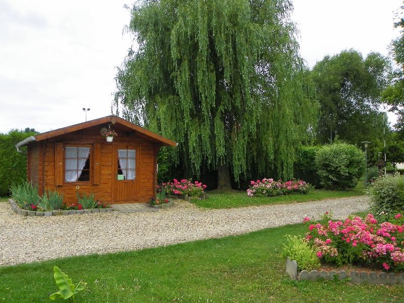 Aire de stationnement du Camping Le Clair Ruissel 