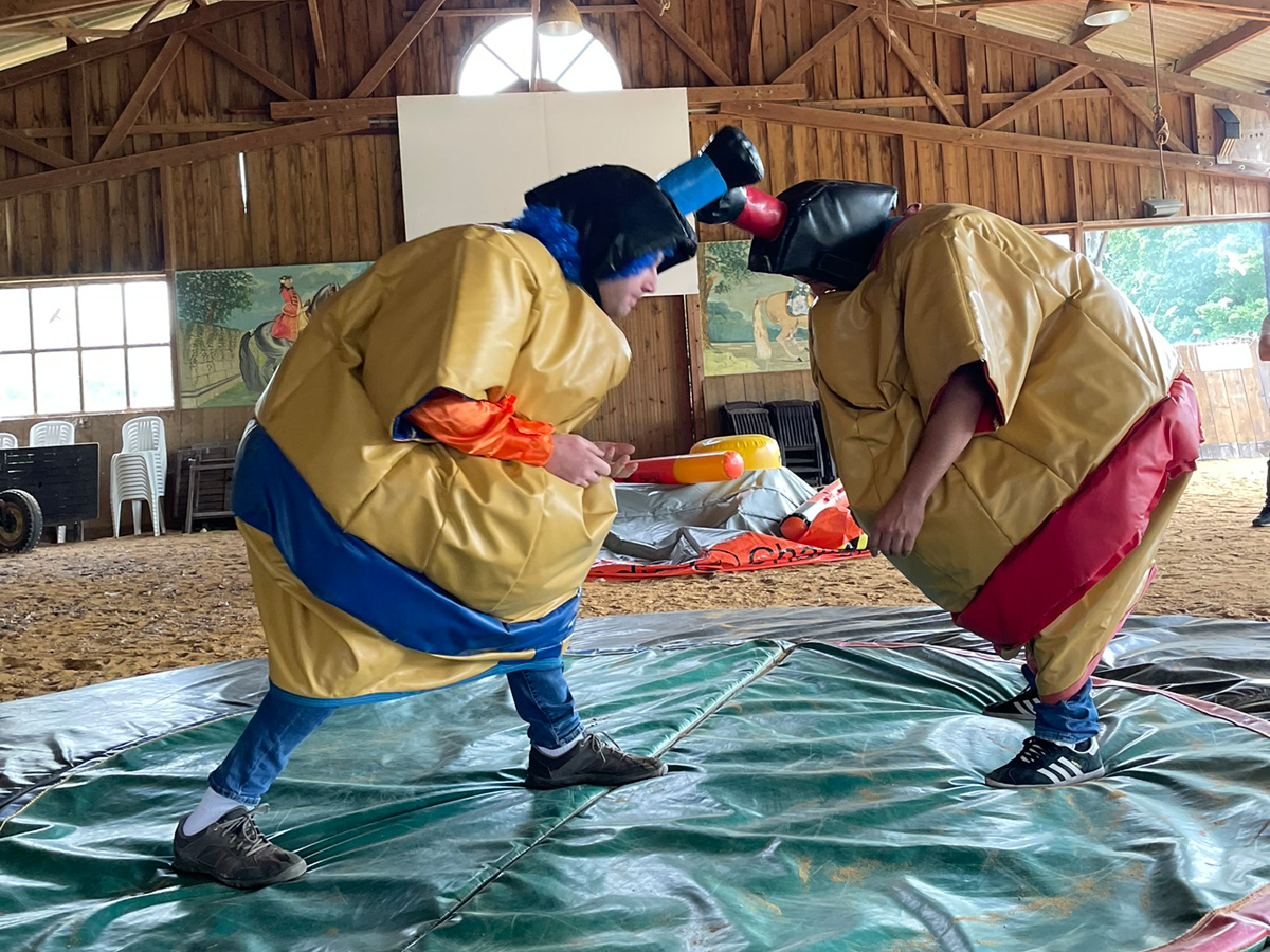 Combat de sumo - ©Normandie Challenge