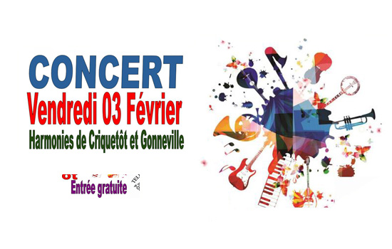 Concert des Harmonies de Criquetot et Gonneville