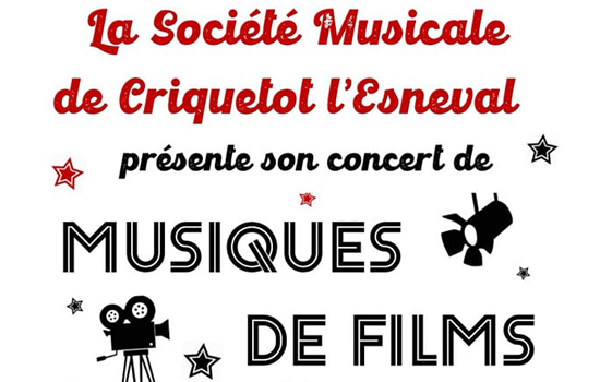 Concert de musiques de films - ©Société Musicale de Criquetot-l'Esneval