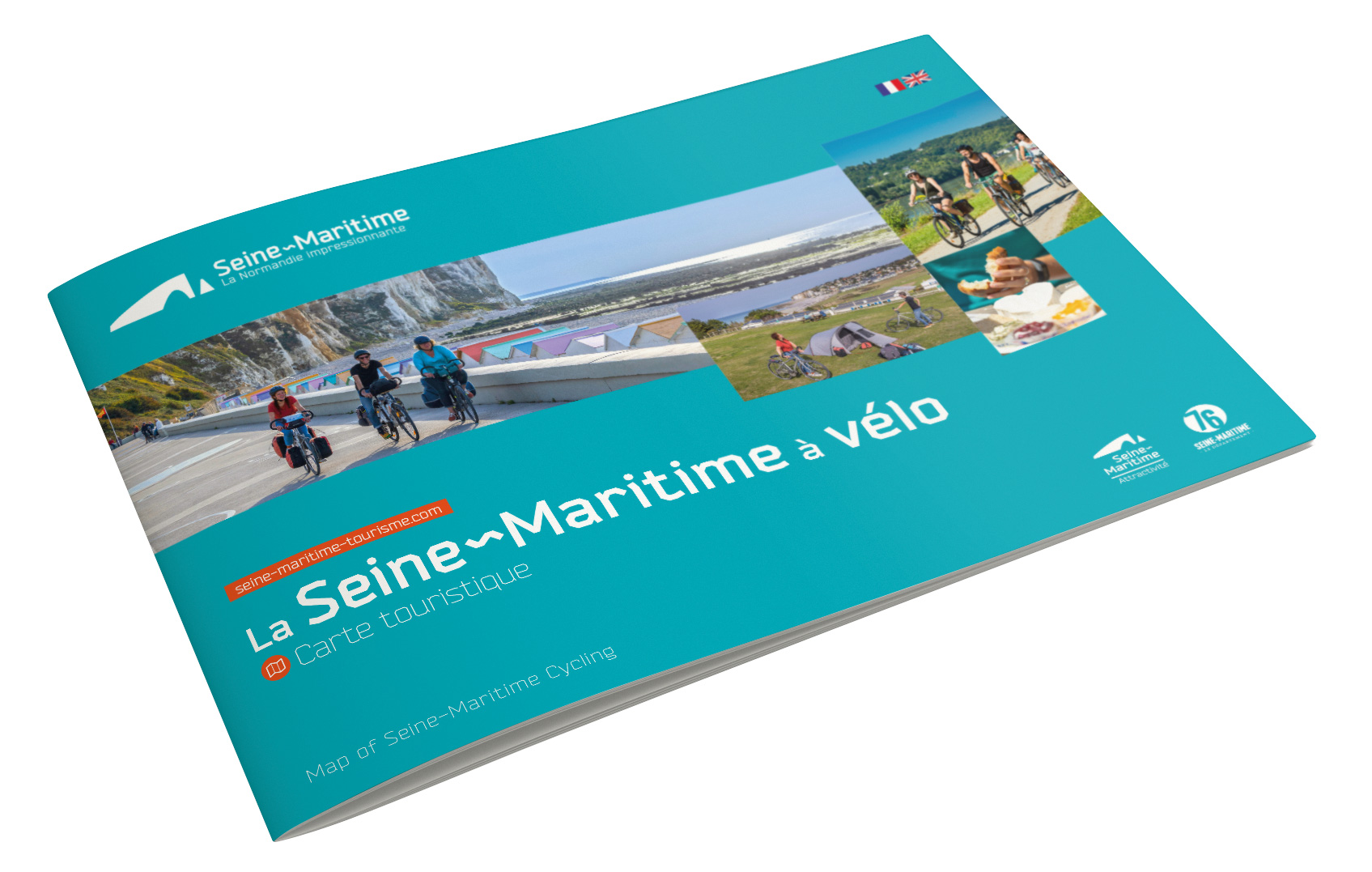 Carte de la Seine-Maritime à vélo 2023