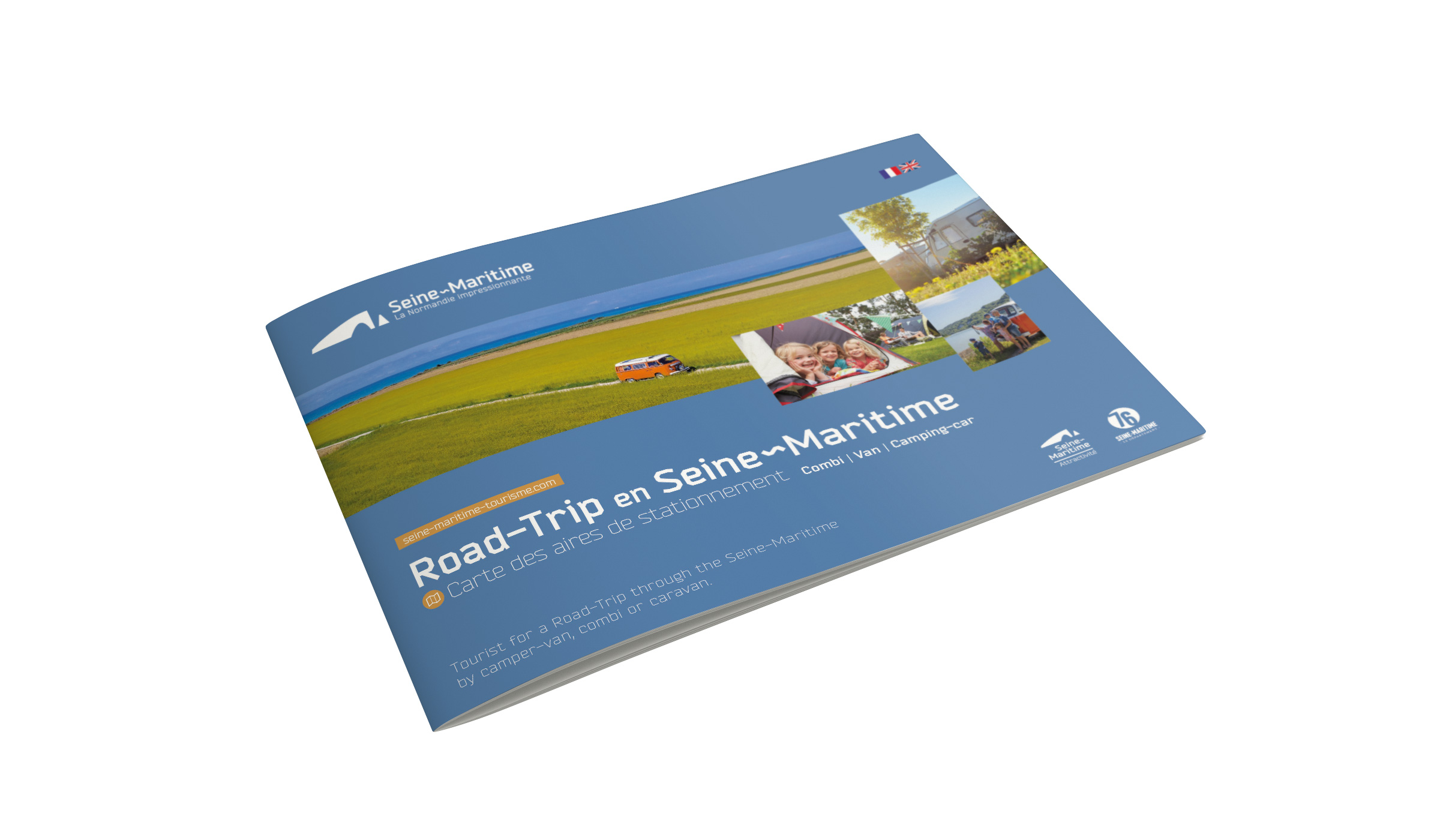 Carte Touristique Seine-Maritime Road Trip 2022