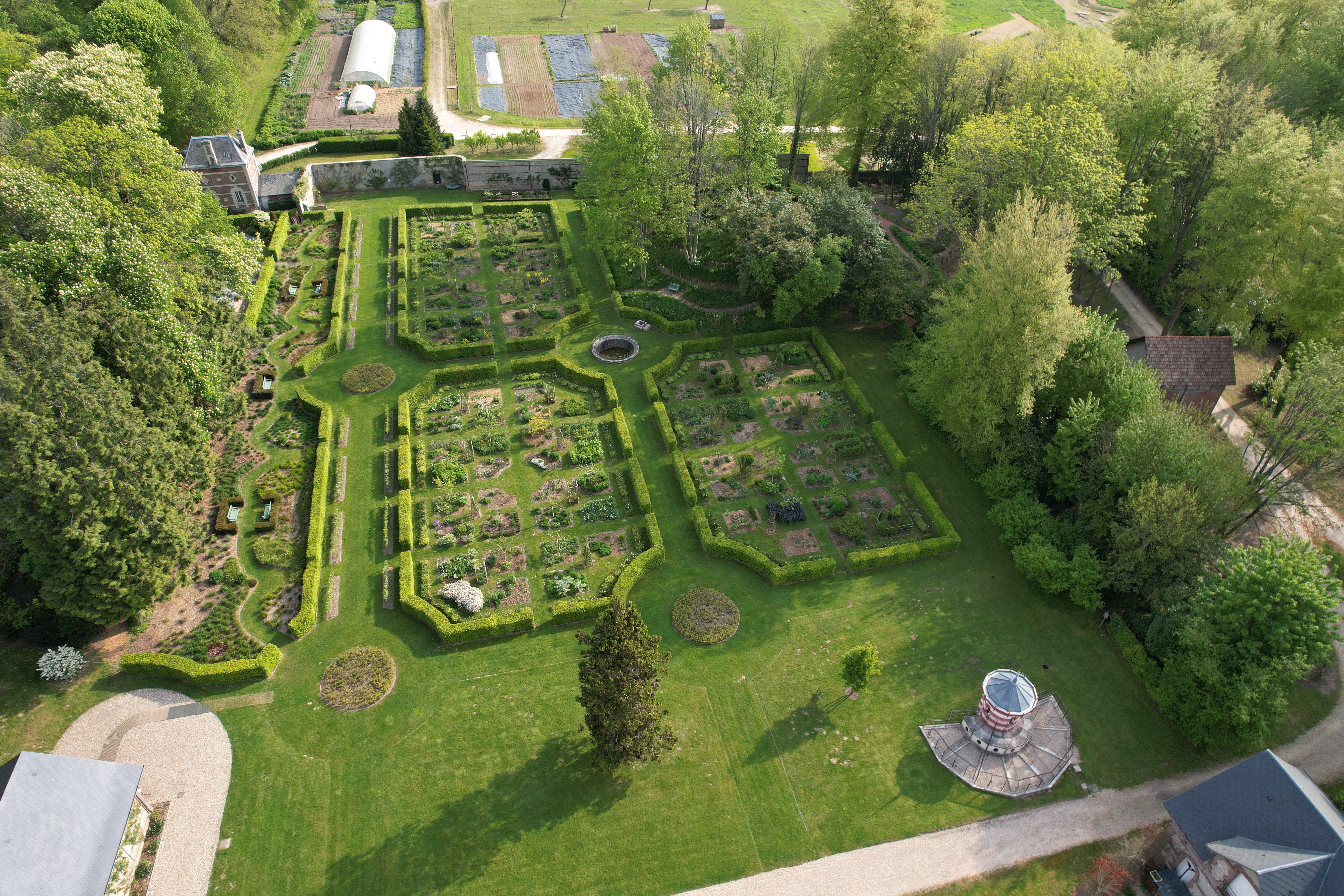 Jardin potager ornemental - Domaine du Grand Daubeuf 2022