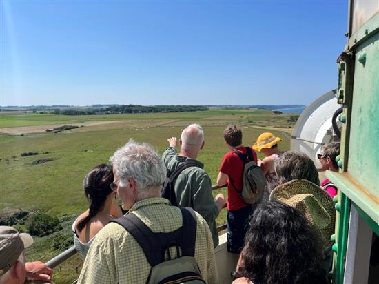Visite commentée du Phare d'Antifer : tour et bâtiments techniques