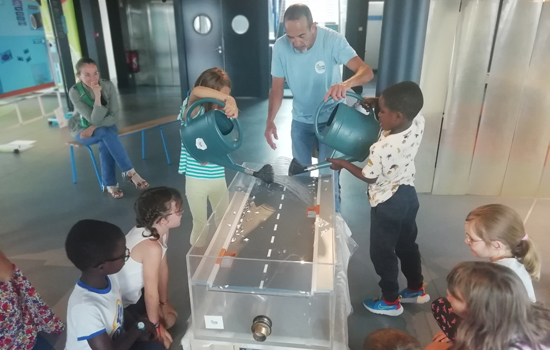 L'Explorateur : Les rendez-vous famille - Découverte du cycle de l'eau à l'Écopôle