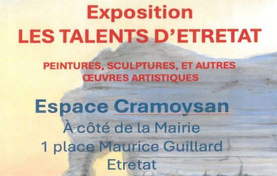 Expo - Talents Etretat - ©L'Arche