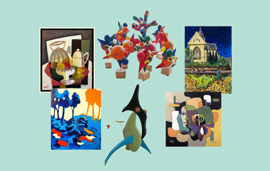 Exposition : L'art inspire les écoliers et les artistes