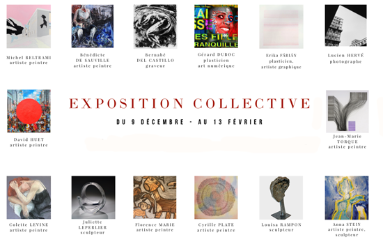 Exposition : Quatorze artistes célèbrent 1 ans d'Agnès Szaboova