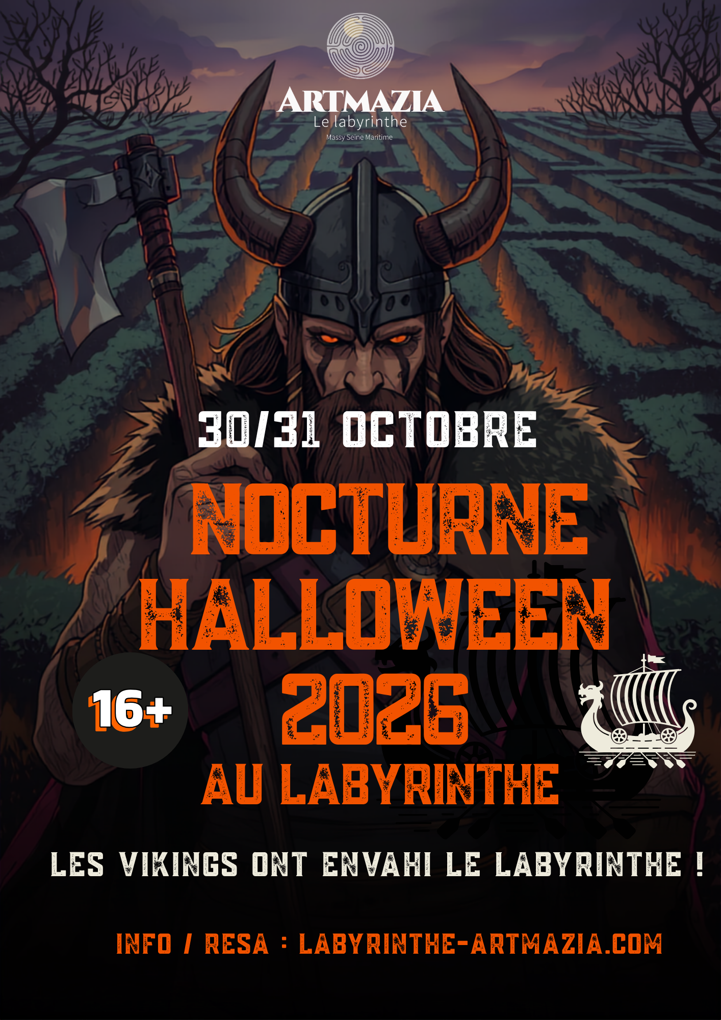 Halloween au Labyrinthe Artmazia - photo 2