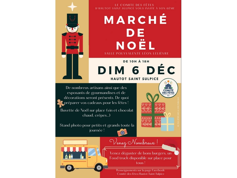 Marché de Noël à Hautot-Saint-Sulpice