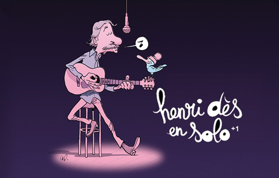 Henri Dès en solo - ©Carré des Docks