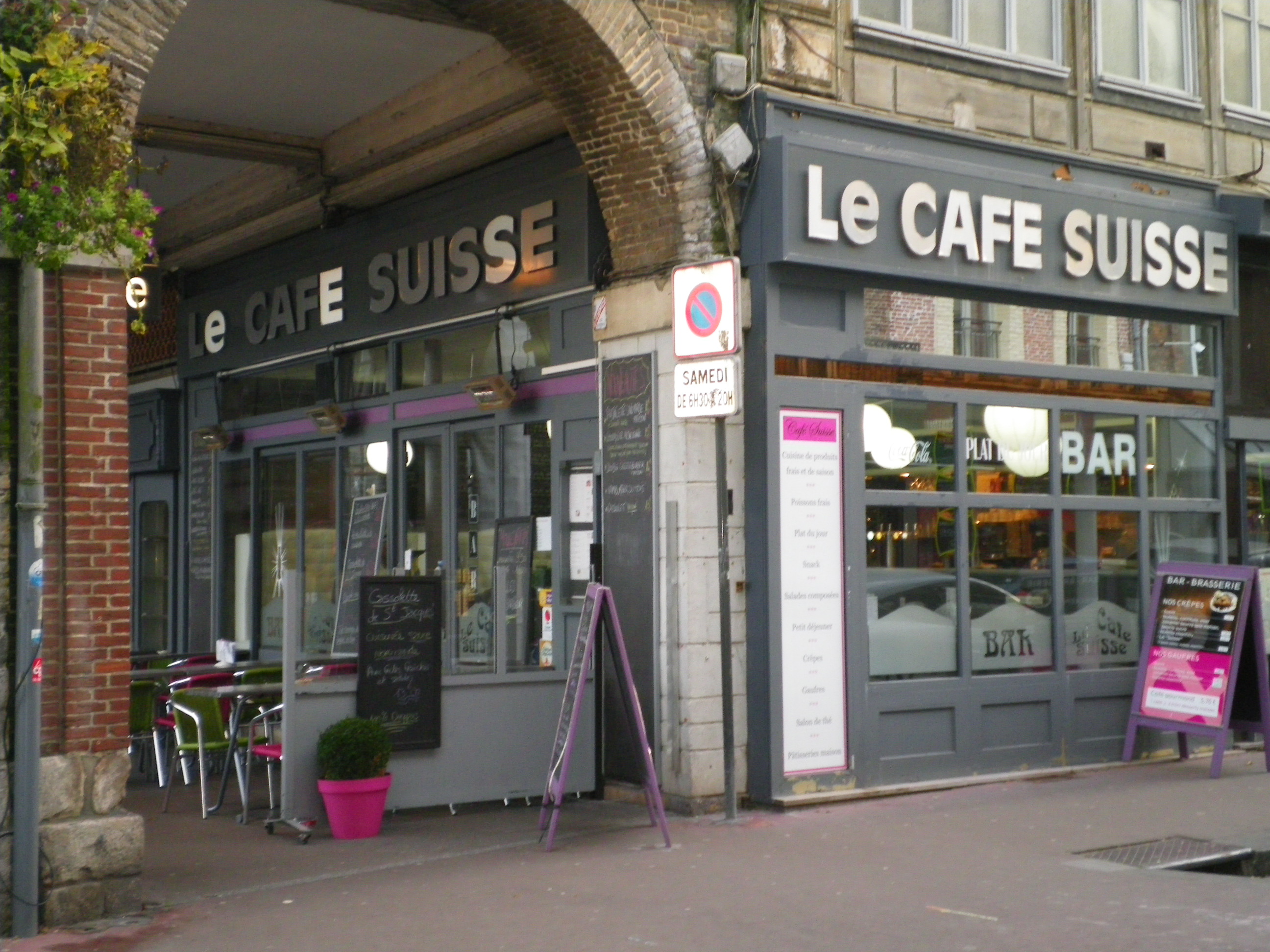 Le Café Suisse (Dieppe) | dieppe-maritime-tourisme