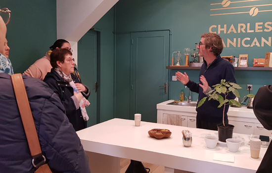 L'Explorateur : L'art des cafés