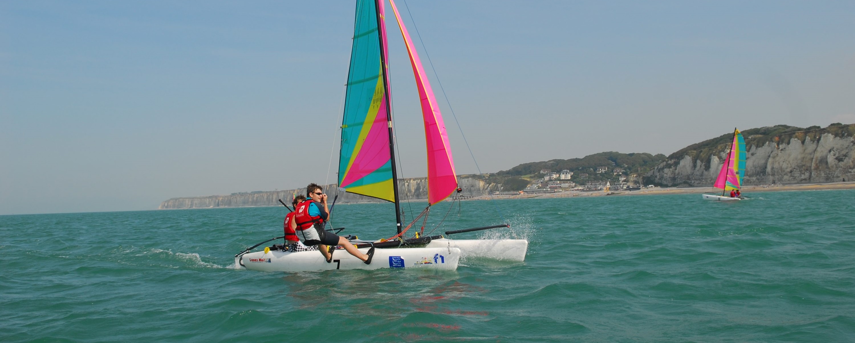 Catamaran, dériveur - location à Veules-les-roses