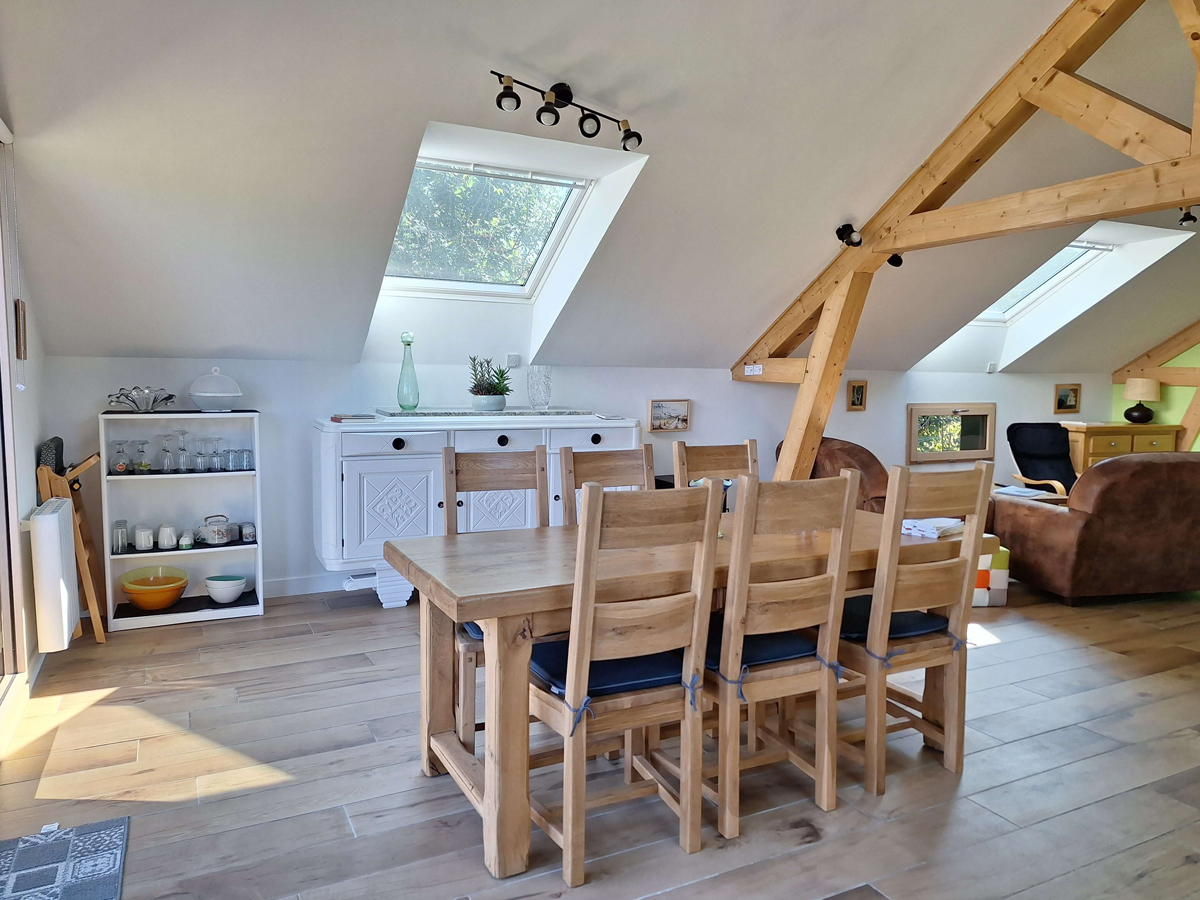 La Clozette - Salle de vie - ©Gîtes du Clos Delamare