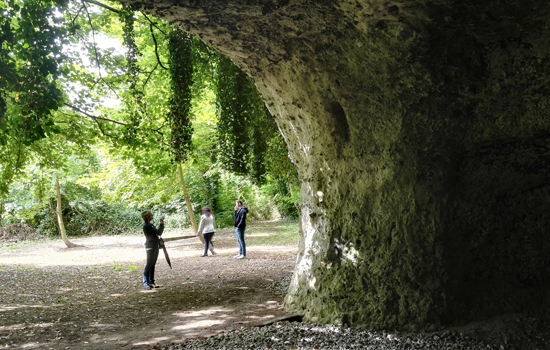 La grotte aux galets